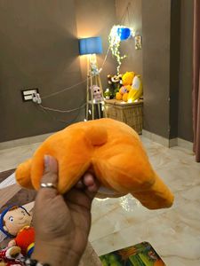 Adorable Orange Bear Plushie