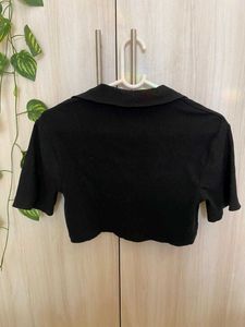 Black Crop Top