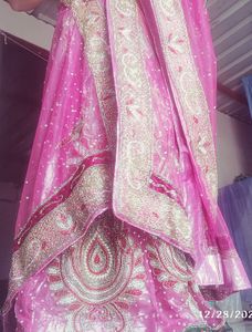 Pink Bridal Lehenga