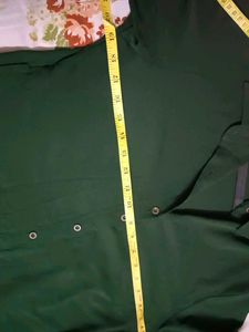 Green Button-Down Dress