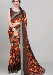 Yashika Georgette Womens Saree