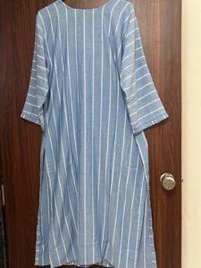 Stunning Blue Striped Kurta