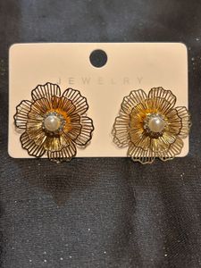 Combo Of 3 Korean Earrings