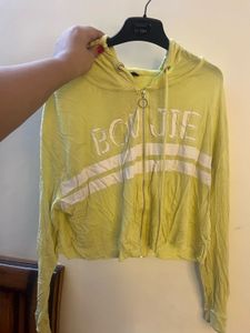 boujie zipper tshirt