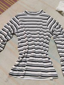 Striped Long Sleeve Top