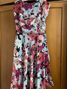 Casual Dress With Cap Sleeves
