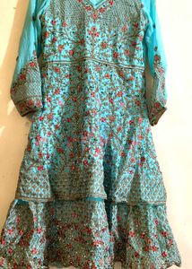 Wedding And Party Wear Heavy Garara Dress