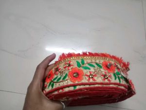 Floral Embroidered Trim - lace