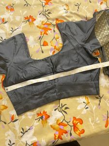 Combo Party wear Sari With Stitched Blouse