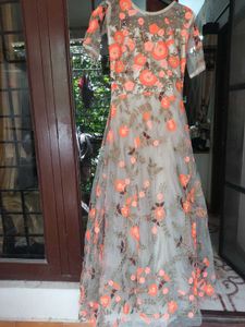 Embroidered Gown