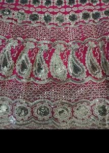 Pink Embroidered Lehenga