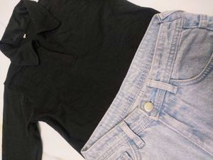 Classy COLLAR Neck TOP🖤