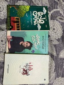 Malayalam Novel Collection 3 Books