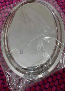 Steel Tray Rice Serving Big Plate