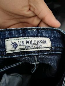 Dark Blue Denim Jeans