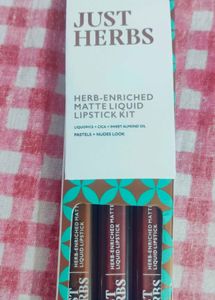Just Herbs Matte Liquid Lipstick Kit