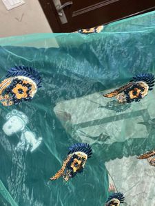 Flared Embroidered Lehenga Saree