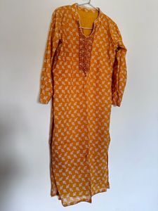 Mustard Suit Set