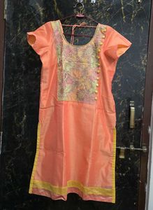 Chanderi Silk Kurta