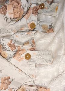 Floral Curtain For Window 1 Pc