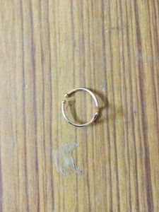 Diva Jeweller Heart Ring Adjustable Gold