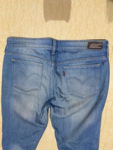 Heavy Faded Levis Jeans