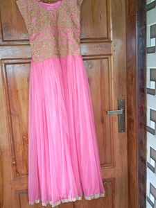 Pink Ethnic Gown