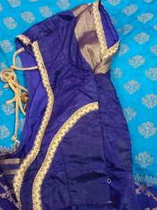 Sky Blue Saree