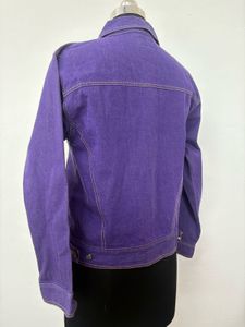 Vintage Purple Denim Jacket
