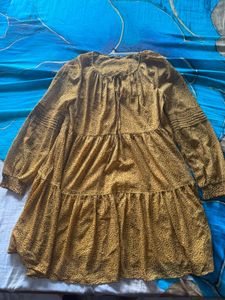 Mustard Yellow Dress From Marks &amp; Spencer