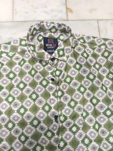 Printed Casual Shirt For Man