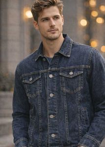 Stylish Denim Jacket, S Size