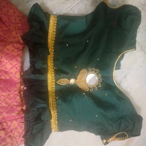 Girls&#39; Traditional Lehanga Choli Set