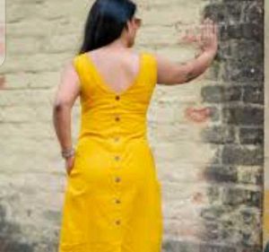 Pure Cotton Yellow Co Ord