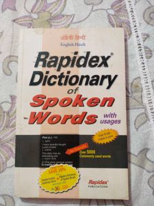 Rapidex Dictionary of Spoken Words