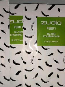 Zudio Tea Tree &amp; HyalauryAcid Sheet Mask