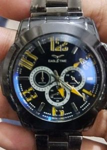 Eagle Time Blue Chronograph Watch