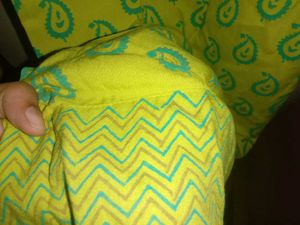 Lime Green Sleeveless Kurta