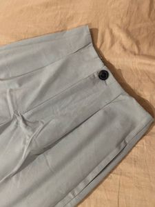 Light Sage Green High Waisted Trouser