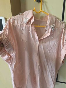 Pearl Stylish Pink Shirt