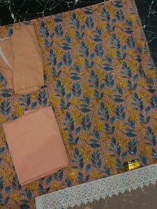 Floral Leaf Fabric