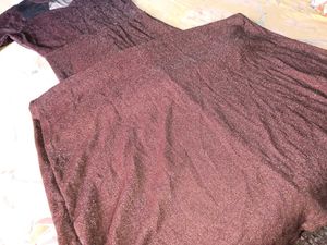 Maroon Evening Dress