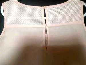 Original Promode Sleeve less Tunic Embroidered Top