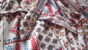 Sitaram DesignerPrinted Fit &amp; Flare Dress