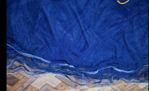 🔥🔥Sale💥💃 Blue Full Havy Work One Piece Gown.