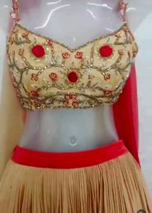 Hand Embroidery Lehengacholi