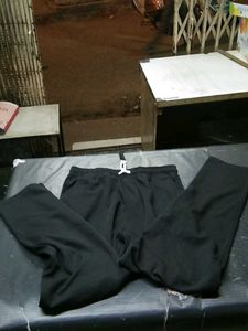 Casual Black Trousers