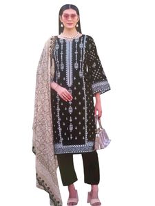 Embroidery Work Unstiched Dress Material