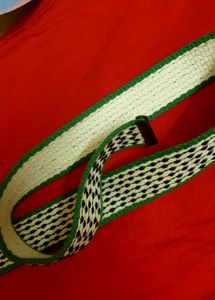 Cool Design Belt Green White Black