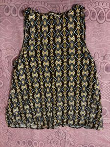 Patterned Tank Top
